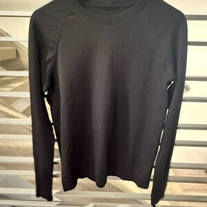 Lululemon Rest Less Pullover - Size 12 - Black